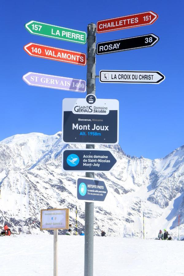 Saint-Gervais Apartment Next To Bettex Ski Lift エクステリア 写真